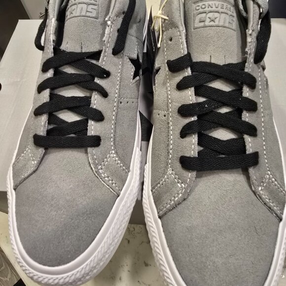 Converse One Star Pro Suede Low Classic Grey A11923C Skateboarding Shoes SZ 12 - Picture 4 of 16